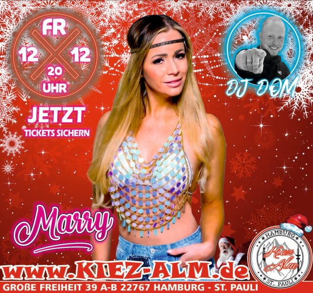 😇 AM FREITAG DEN 12.12 LIVE 🎙️IN DER KIEZ ALM HAMBURG @marry_offiziell 🎄SICHERT EUCH JETZT DAS GOLDENE TICKET AUF UNSERER WEBSEITE www.KIEZ-ALM.de UM GARANTIERTEN EINLASS ZU HABEN 🎫
@milkauluemmel wird alles geben um Euch zu Unterhalten und gemeinsam die Alm zum WACKELN bringen !
Wir freuen uns auf Dich!
WIR SIND PARTY ❗️
KOMM IN DEINEN #lieblingsclub
#kiezalmhamburg #kiezalm #großefreiheit #reeperbahnhamburg #kiez #hamburg #wirsindparty #hamburgerkiez #saufisaufi #ballermannparty #wirsindmalle #wirsindparty #malle #mallorcaparty #mallorcapartysdeutschland #abfahrt #hamburgmeineperle #partybiszumabwinken #sangria #mallefieber #party #partyhard #abriss #saufisaufi #moinmoin #bierkönig #partyhamburg