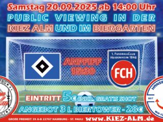 Public Viewing HSV Heidenheim