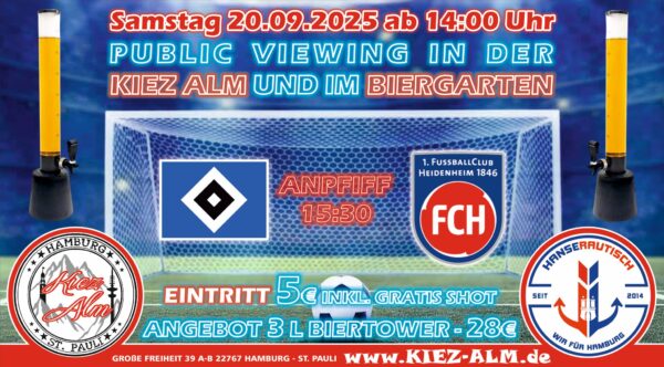 Public Viewing HSV Heidenheim